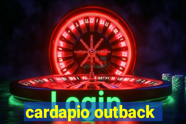 cardapio outback